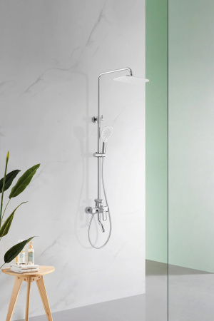 Душевая система с изливом Arrow AG3311CP хром